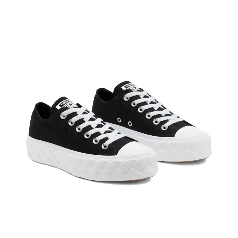 Converse Women's Chuck Taylor All Star Low 'Runway Cable Black' Women's-2