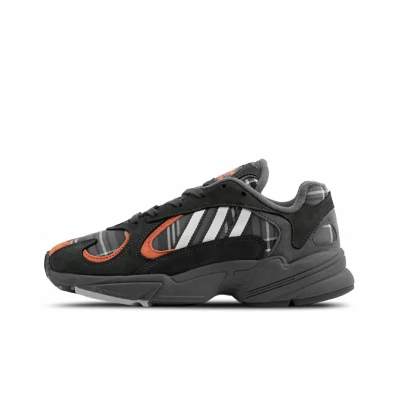 Adidas Yung 1 Orange Plaid-0