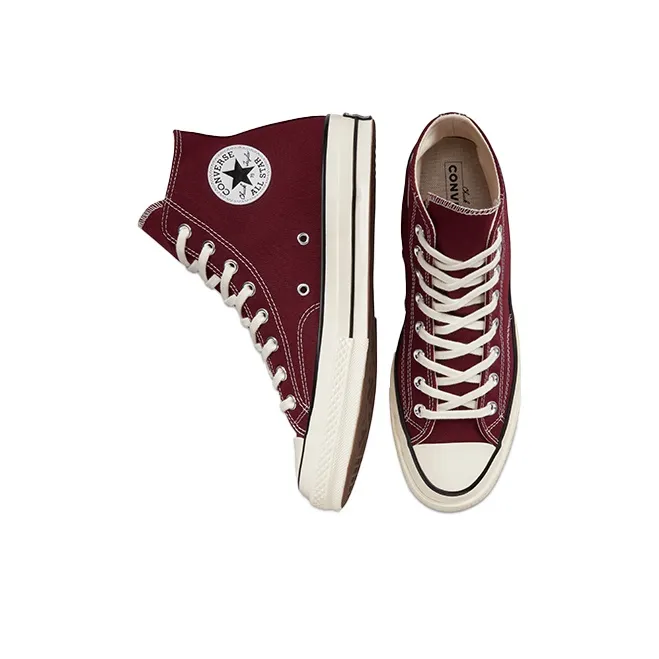 Converse Chuck Taylor All Star 70 Hi Recycled Canvas Deep Bordeaux-4