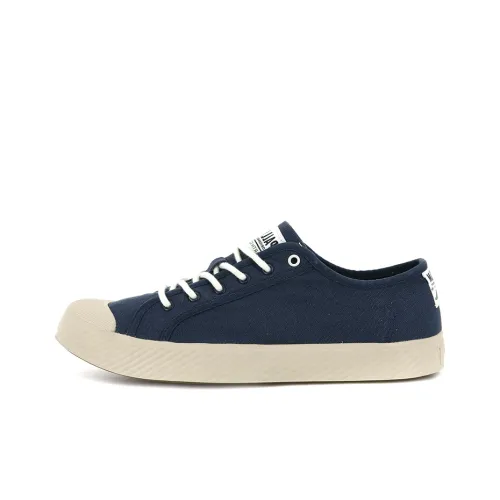 Palladium Pallaphoeni OG Organic Anti-Slip And Wear-Resistant Breathable Low-Top Canvas Shoes Men's Blue