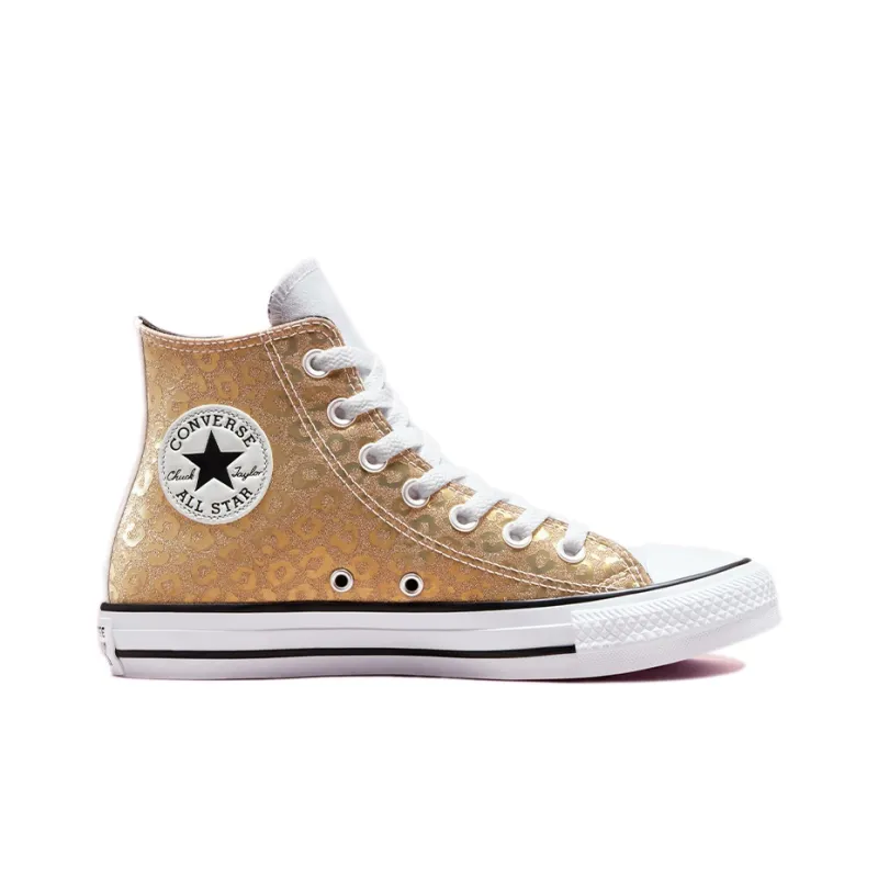 Converse Women's Chuck Taylor All Star High 'Glitter Leopard Spots' Women's-1