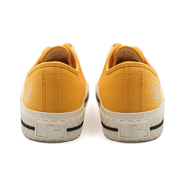 MLB Playball Playball Origin Durable Breathable Lightweight Low Top Canvas Shoes Unisex Orange-3