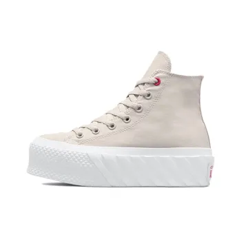 Chuck Taylor All Star Women's Converse Lift 2X High 'Pale Putty' Women's