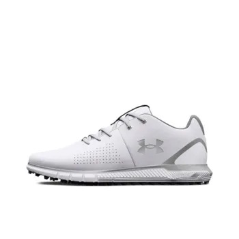 Under Armour Hovr Fade 2 Spikeless Golf 2E Wide 'White Metallic Silver'