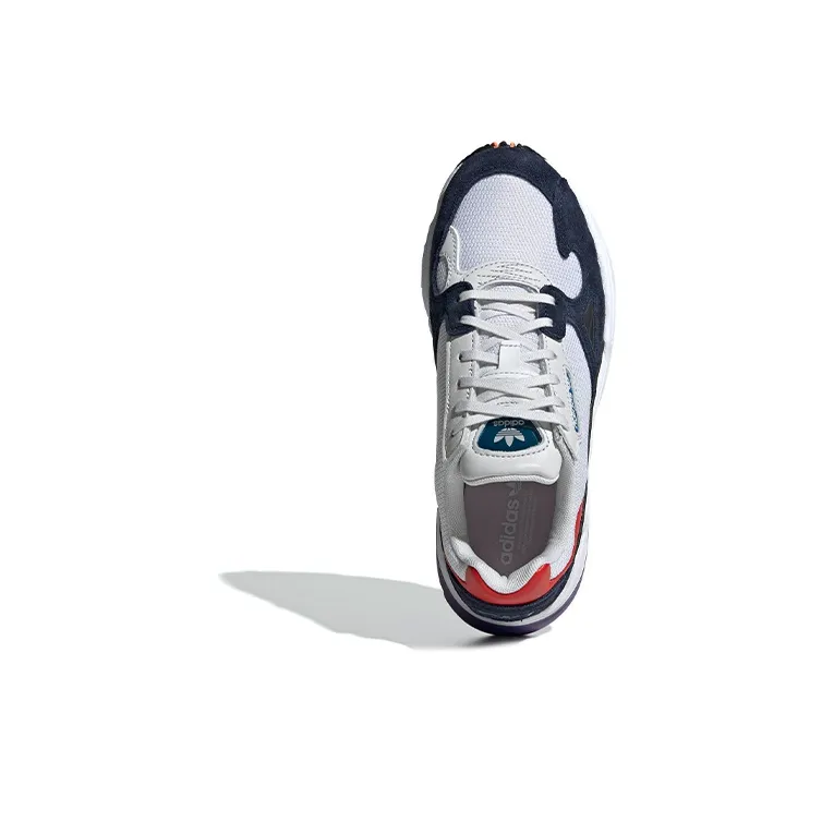 Adidas Falcon Crystal White Collegiate Navy Women's-4