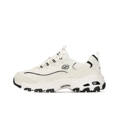 Skechers D'LITES 1.0 'White' Women's