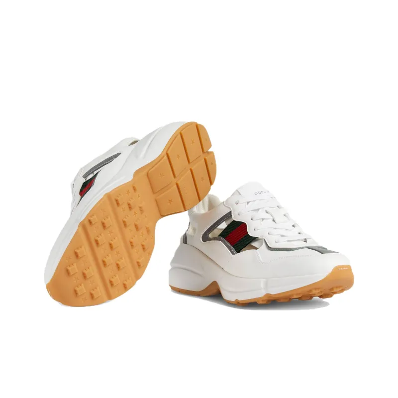 GUCCI Rython Cut Out White Women's-4