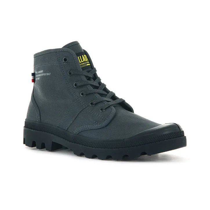 Palladium Outdoor Boots Unisex Smoke Gray-2