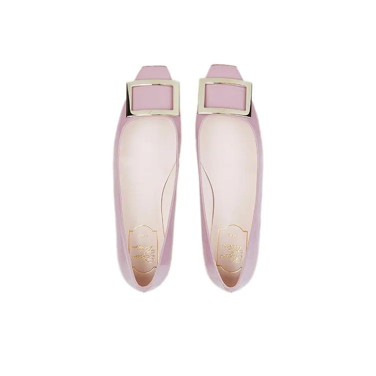 Roger Vivier Trompette Women's Casual Shoes Women's Pink Purple-4