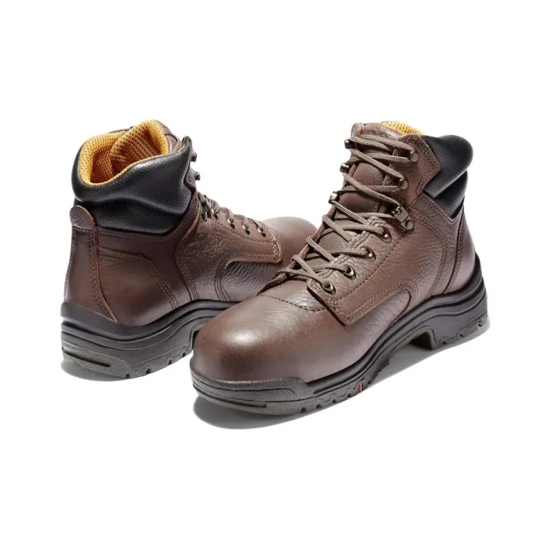 Timberland TiTan 6 Wear-Resistant Ankle-Length Outdoor Boots Men's Mocha-3