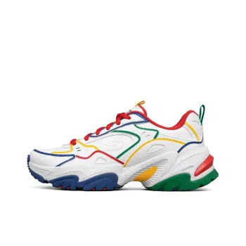 Skechers Stamina V2 Chunky Sneakers Women's Low Top White/Multicolor