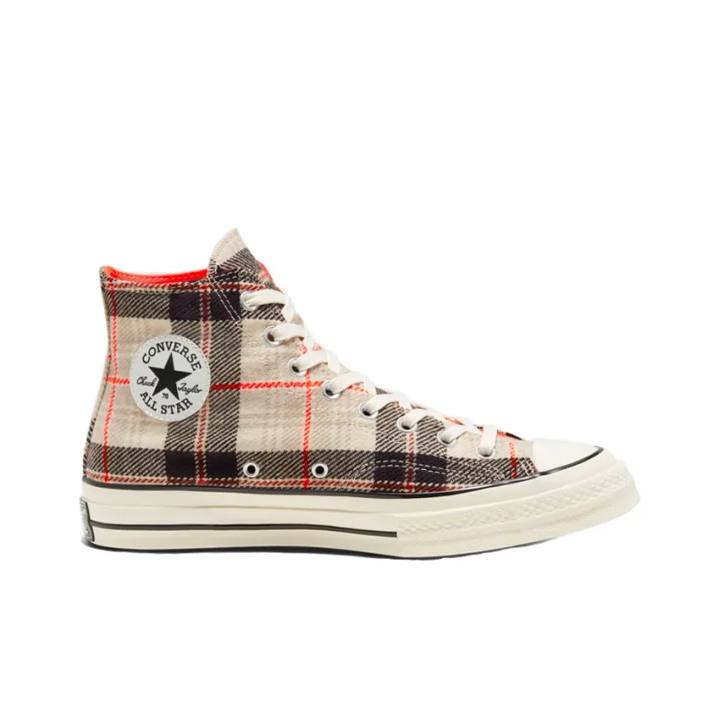 Converse Plaid Chuck 1970s 'Creamwhite Gray'-1