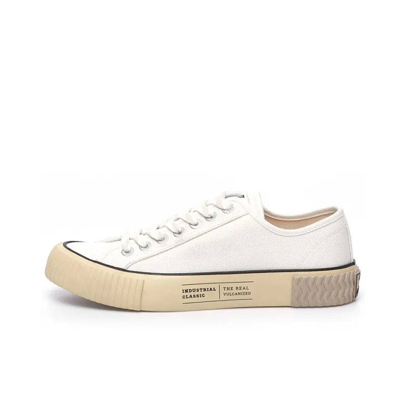 Excelsior Canvas Shoes Unisex Low Top White-0