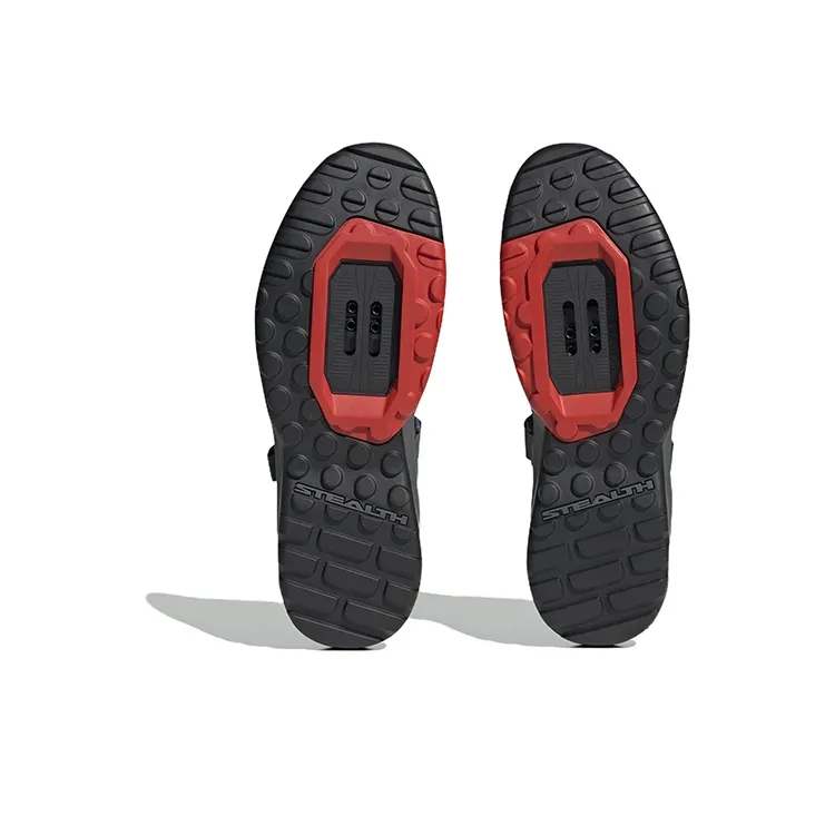 Adidas Five Ten Clip In Core Black Grey Red-5