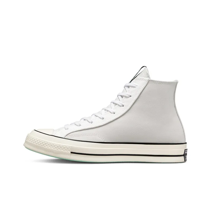 Converse 1970s Chuck Taylor All Star Wear Resistant High Top Canvas Shoes Unisex Gray-0