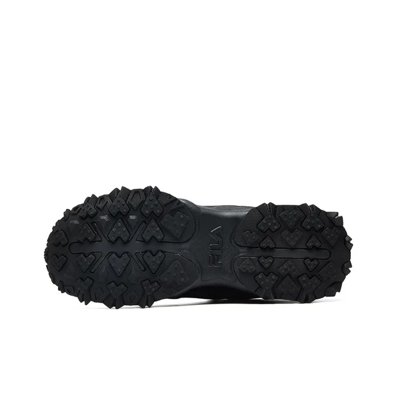 FILA Oakmont Low Top Clunky Sneaker Black/Yellow-5