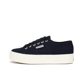SUPERGA Lightweight Low-Top Canvas Shoes Women's Black