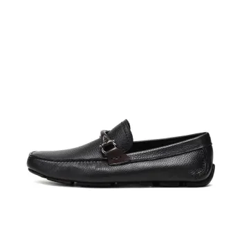 Ferragamo Men's Casual Shoes Men Low Top Black