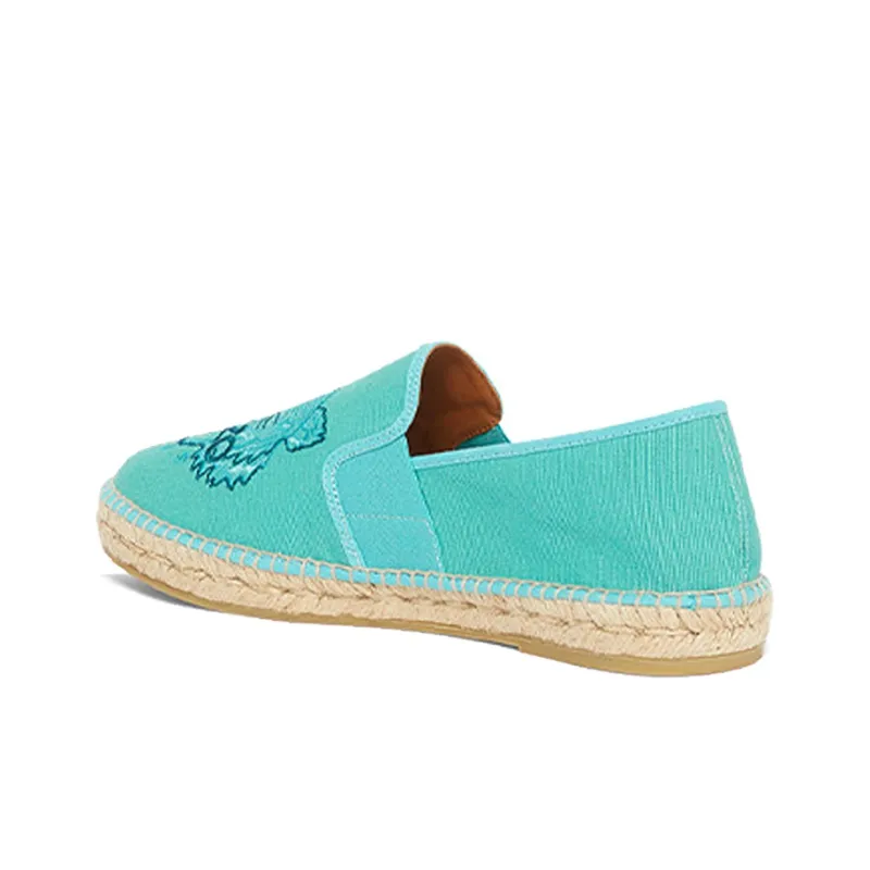 KENZO Tiger Espadrilles Women's Mint Green-4