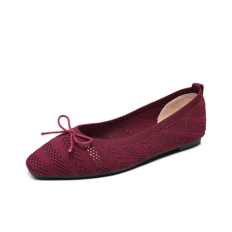 TASMAN AUS Square Toe Low Vamp Casual Shoes Women's-1
