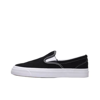 One Star Converse Cc Pro Suede Slip On 'Black White'