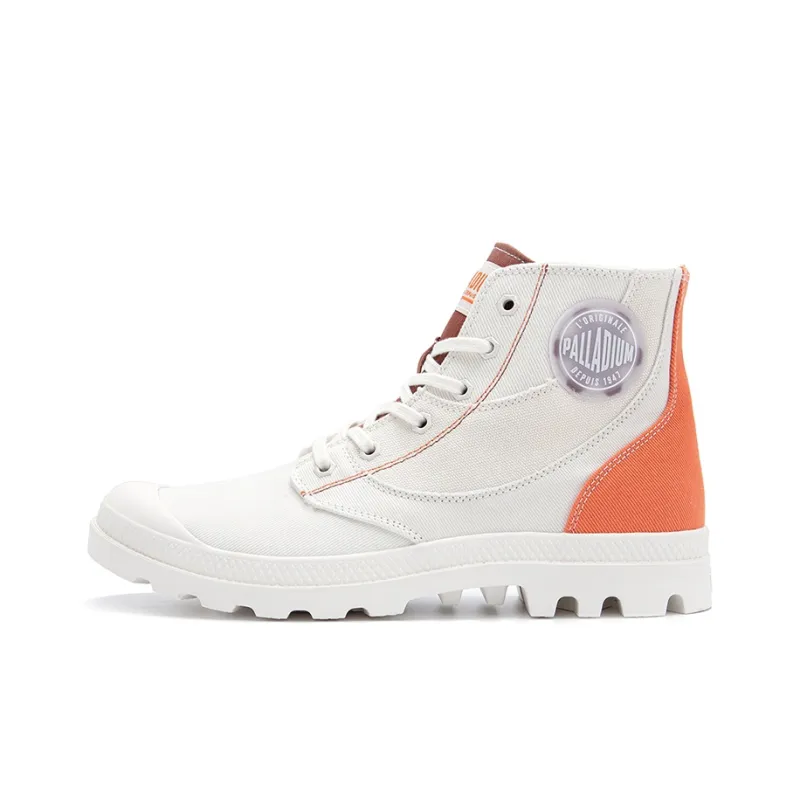 Palladium Pampa Durable Breathable High-Top Canvas Shoes Unisex-0