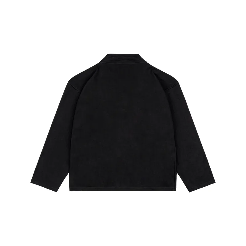 XINYINSU Jackets Coats Unisex Black-1