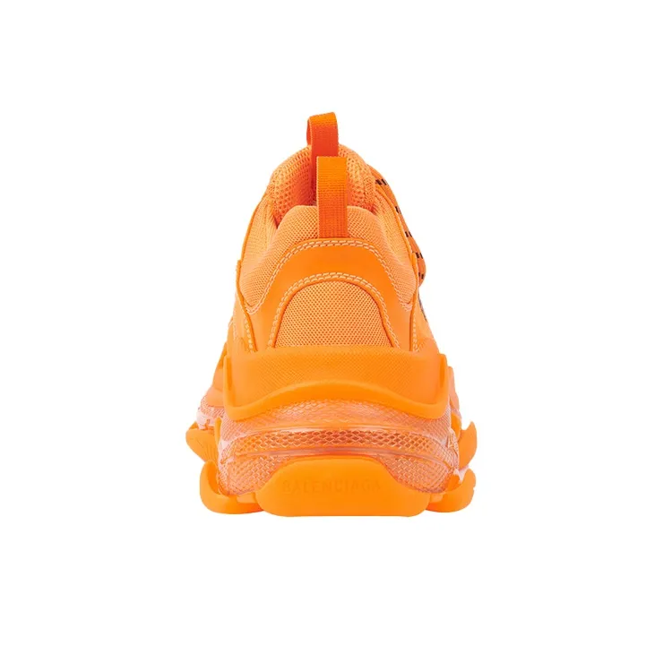 Balenciaga Triple S Clear Sole Orange-4