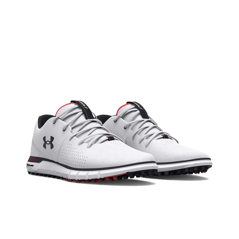 Under Armour Hovr Fade 2 Spikeless Wide E 'White'-2