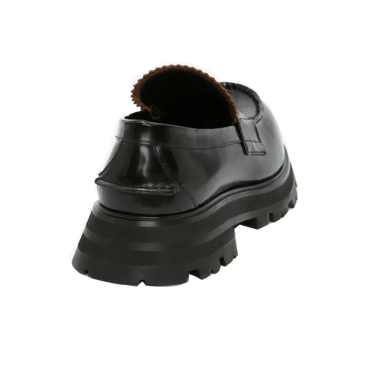 Alexander McQueen Penny Loafer Black Women's-3