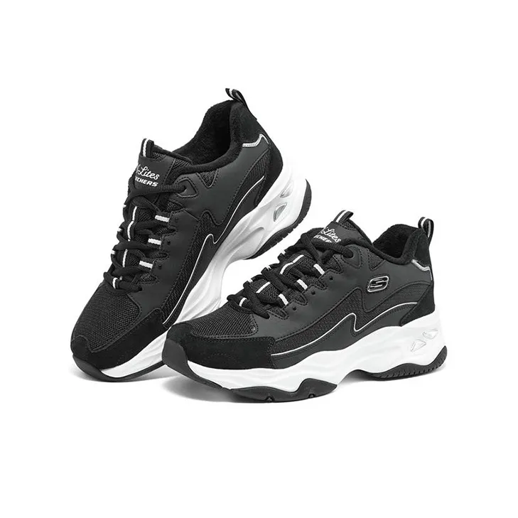 Skechers DLites 4.0 'Black' Women's-2