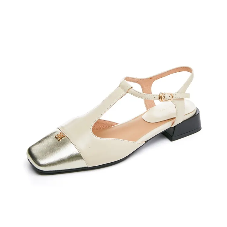Marie Claire High Heels Women's Porcelain White Gilded-1