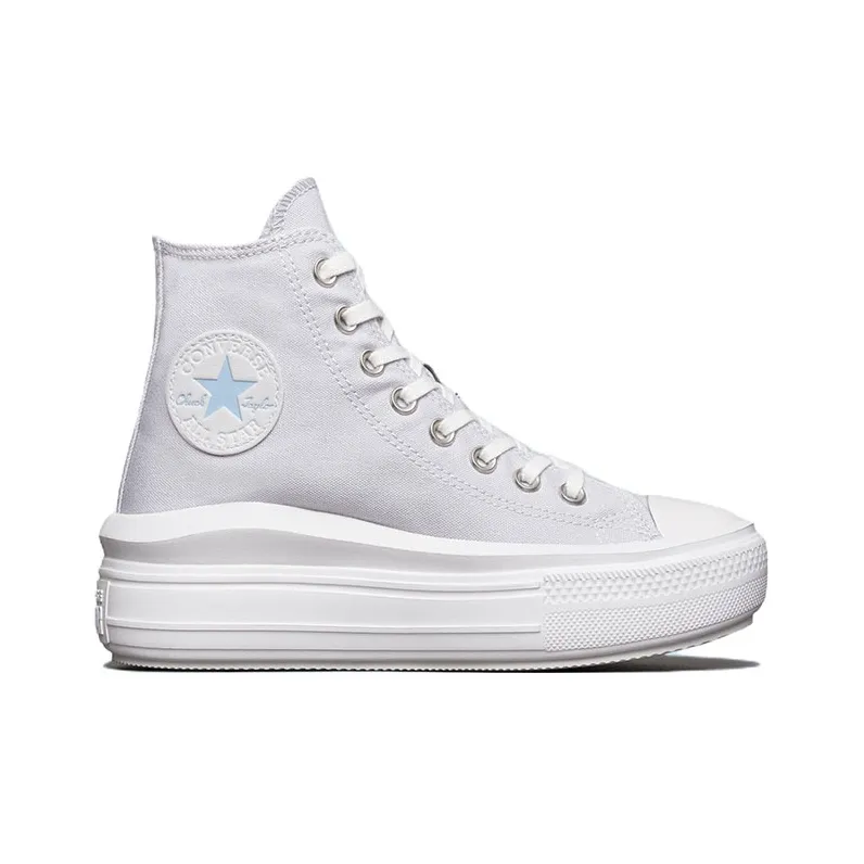 Converse Chuck Taylor All Star Move Platform Hi Mouse Grey Women's-1