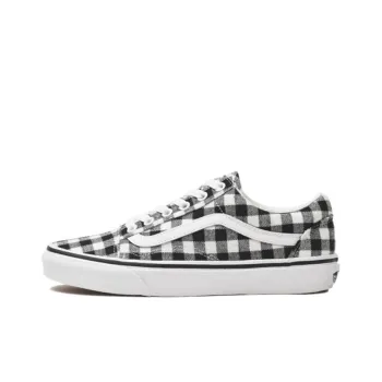 Vans Old Skool Gingham 'Black White' Women's