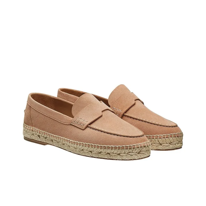 HERMES Trip Espadrilles Women's Brown-2