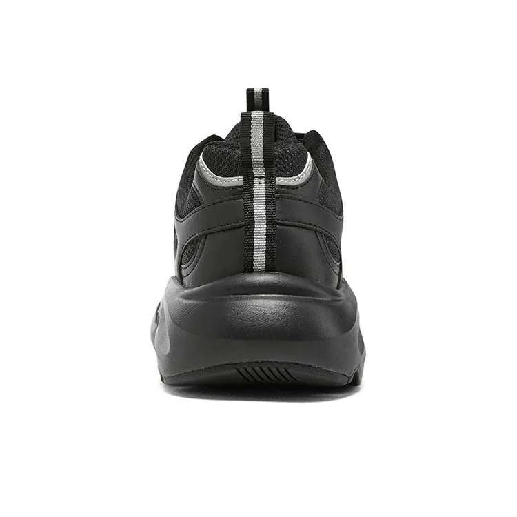 Skechers Stamina Airy D'LITES Abrasion Resistant Cushioning Breathable Low Top Chunky Sneakers Men's Black-4