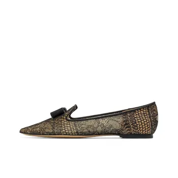 Jimmy Choo Gala Casual Single Shoes Women's Black