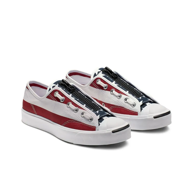 Converse Jack Purcell Zip Ox TakahiroMiyashita TheSoloist White Red-2
