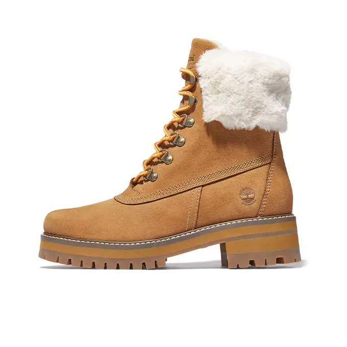 Timberland Women's Courmayeur Valley 6 Inch Shearling Boot 'Brown'-0