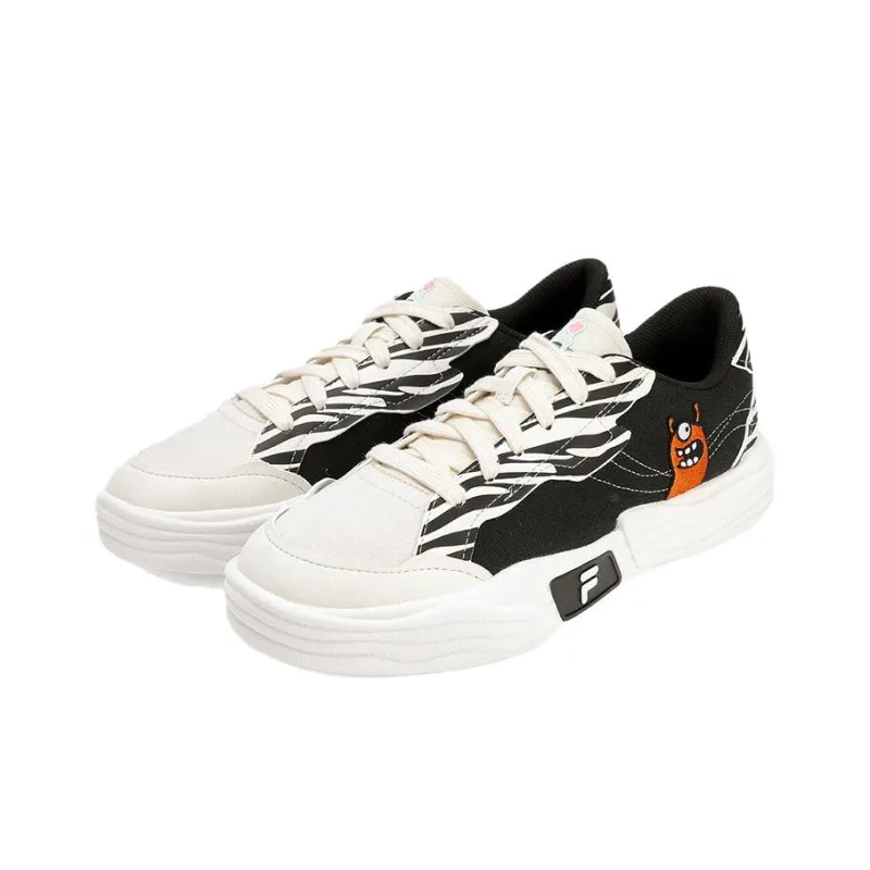 FILA FUSION Conch Skate Shoes 'White Black' Women's-1