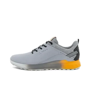Ecco S Three Cushioning Anti Slip And Wear Resistant Coverage Low Top Golf Shoes Men's Gray