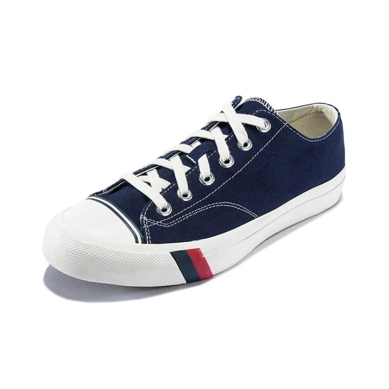 Keds Canvas Shoes Unisex Low Top Navy Blue-2