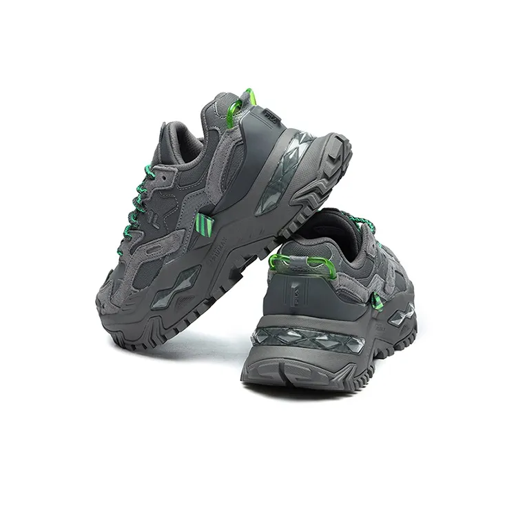 FILA FUSION Bianco Sneakers 'Grey Green' Women's-3