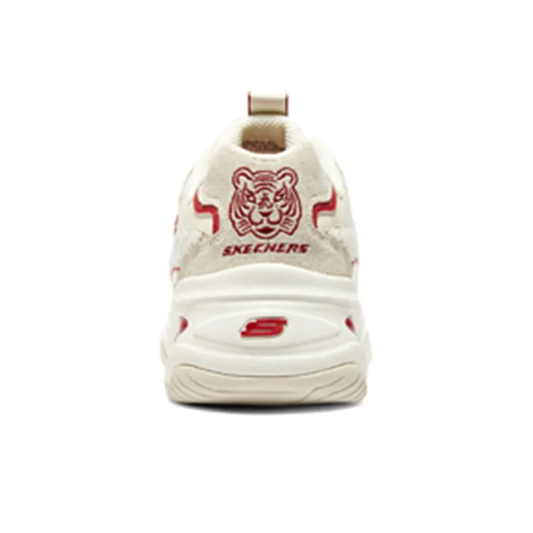 Skechers Dlites 'White Red'-3