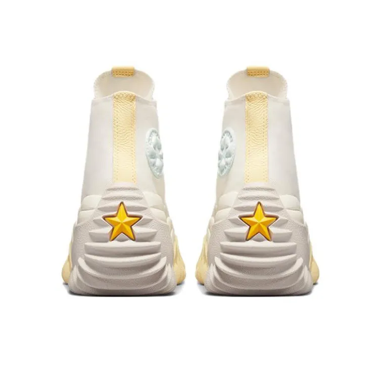 Converse Run Star Motion Platform Egret Soft Sunshine Amarillo-3