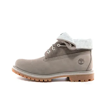 Timberland Roll Top Boots Basic 'Medium Grey With Light Grey' Women's