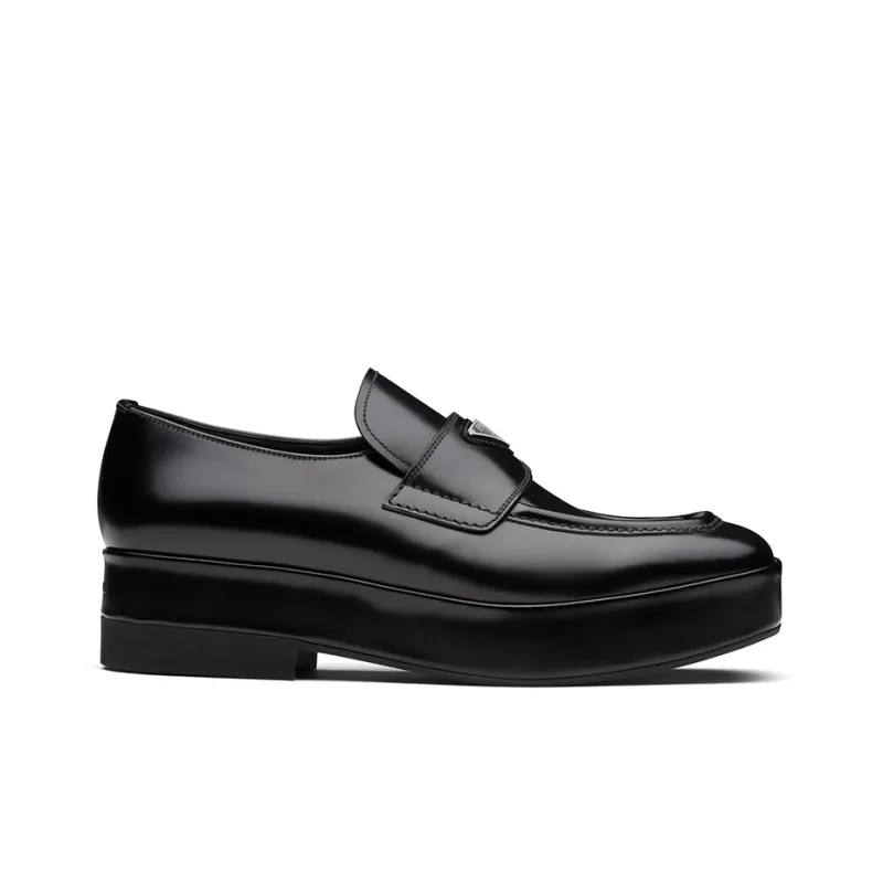 PRADA Loafers Men Black-1