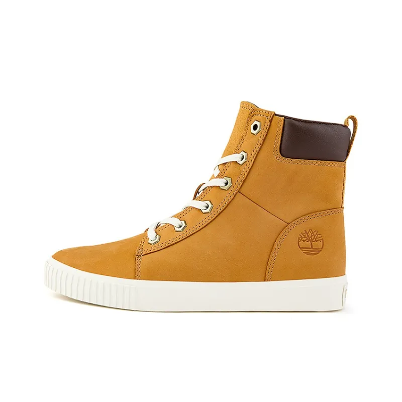 Timberland Skyla Bay 6 Inch Wide Fit Boot 'Wheat Nubuck' Women's-0