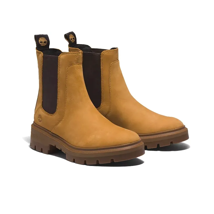 Timberland Cortina Valley Ankle Boot 'Wheat Nubuck' Women's-2