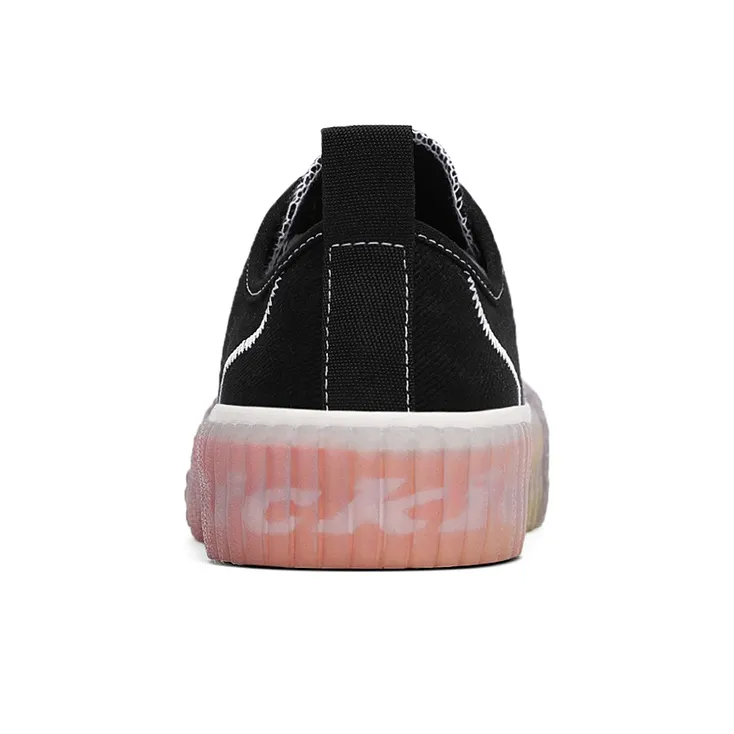 Dickies Canvas Shoes Women's Low-Top Black-3